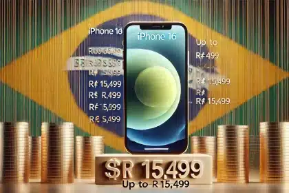 iPhone 16 chega custando até R$ 15.499 no Brasil