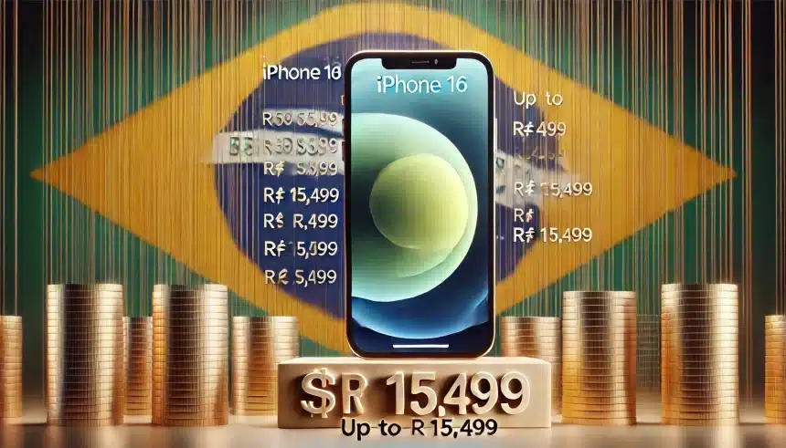 iPhone 16 chega custando até R$ 15.499 no Brasil