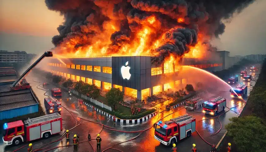 Após incêndio em fábrica indiana, Apple pode recorrer à China para manter produção