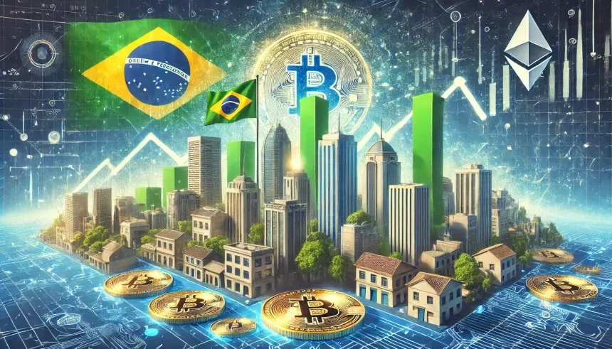 Brasil registra crescimento surpreendente de 40% nas importações de Criptomoedas em setembro