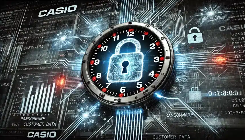 Casio confirma ataque de ransomware e roubo de dados de clientes