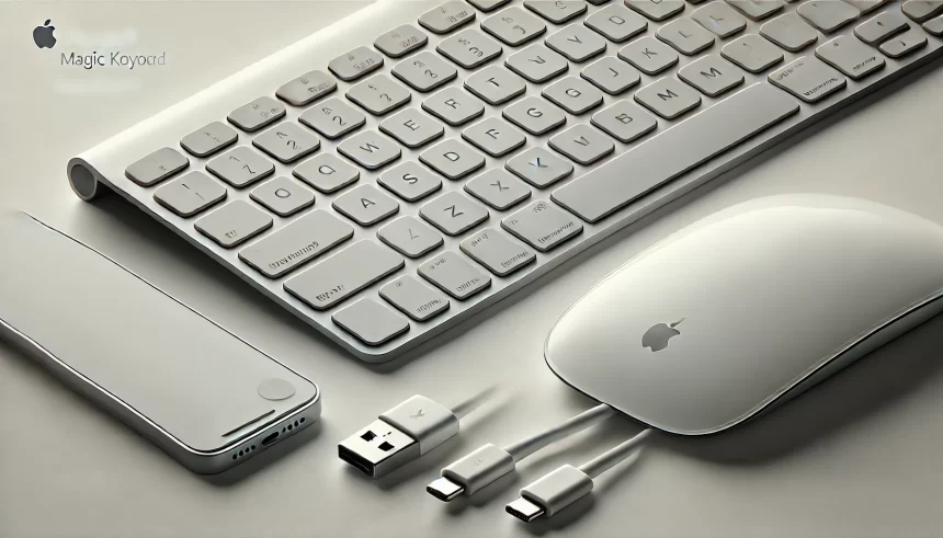 Apple lança Magic Keyboard, Mouse e Trackpad com USB-C