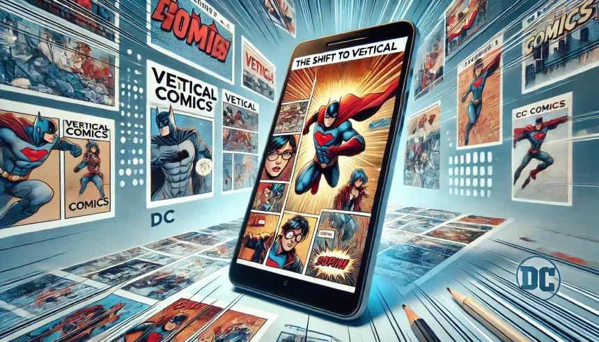 DC Comics adota leitura vertical para atrair novos leitores