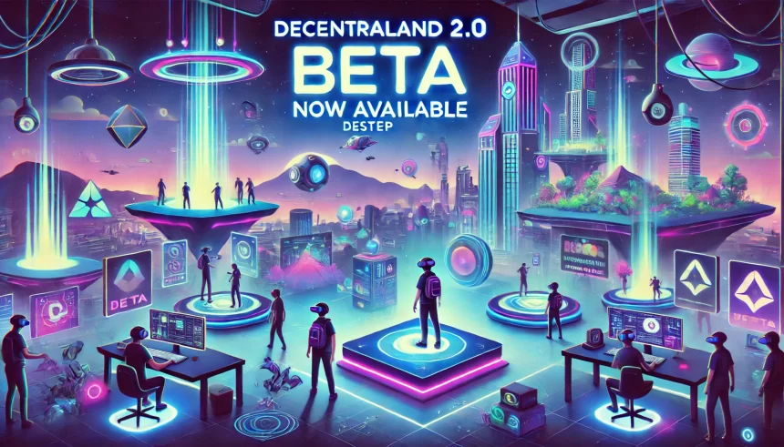 Decentraland 2.0 Beta já disponível para usuário no Desktop