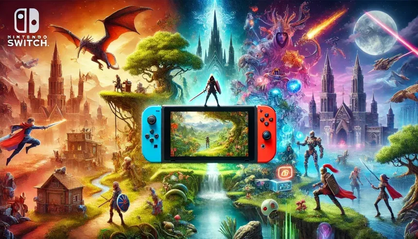 Explorando mundos Incríveis: 12 jogos de RPG no nintendo switch