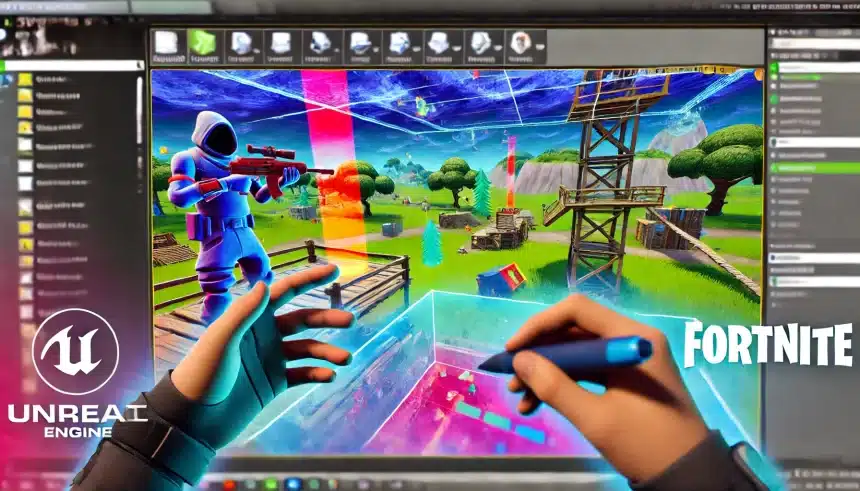 Fortnite lança modo de câmera em primeira pessoa para criadores no Unreal Editor