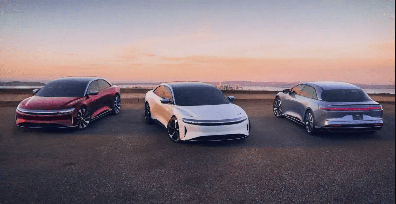 Lucid Motors vende todo o estoque nos EUA