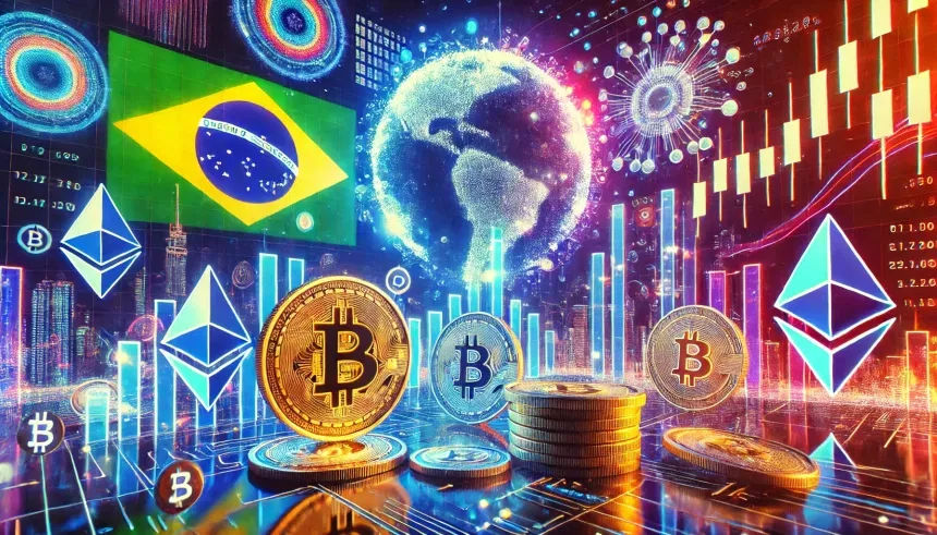 Mercado cripto aquece no Brasil: Receita federal registra R$ 28,3 bilhões em transações em um mês