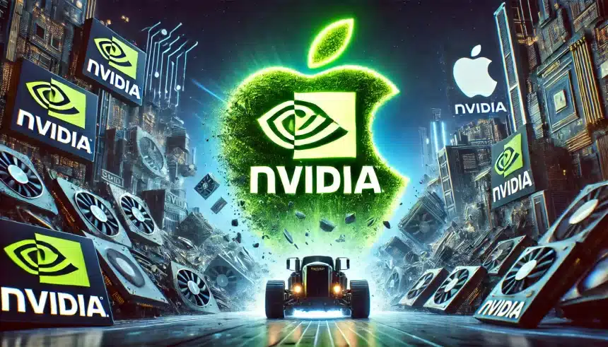 Nvidia atropela concorrência e pode ultrapassar a apple como empresa mais valiosa