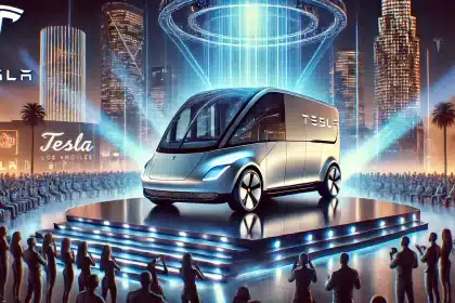 Tesla revela protótipo do Robovan autônomo durante evento em Los Angeles