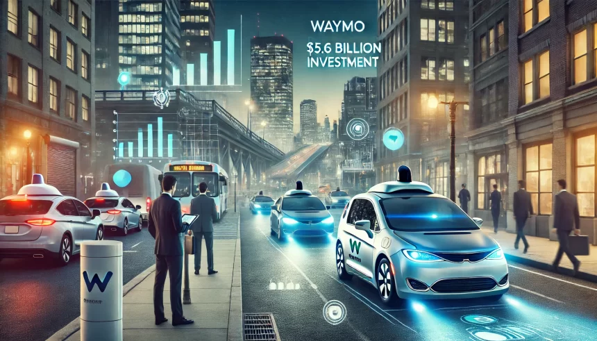 Waymo Recebe US$ 5,6 Bi em investimento e acelera expansão no mercado de mobilidade autônoma