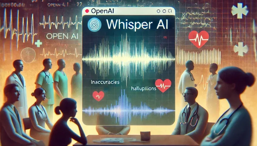 Whisper, IA para transcrições médicas da OpenAI, tem alucinações e preocupa usuários