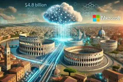 Microsoft injeta 4,8 bilhões em infraestrutura de nuvem e IA na Itália para impulsionar inovação