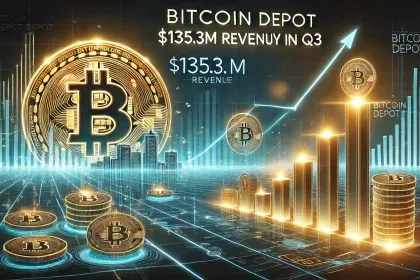 Bitcoin Depot alcança receita impressionante de US$ 135,3 milhões no 3º trimestre