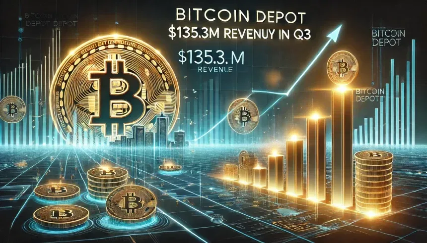 Bitcoin Depot alcança receita impressionante de US$ 135,3 milhões no 3º trimestre