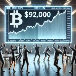 Bitcoin atinge alta surpreendente de US$ 92.000