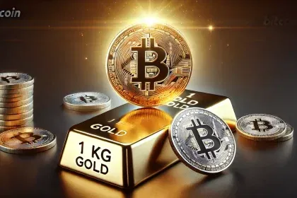 Bitcoin supera Ouro e Prata: Valor de mercado do Cripto ativo ultrapassa 1kg de Ouro