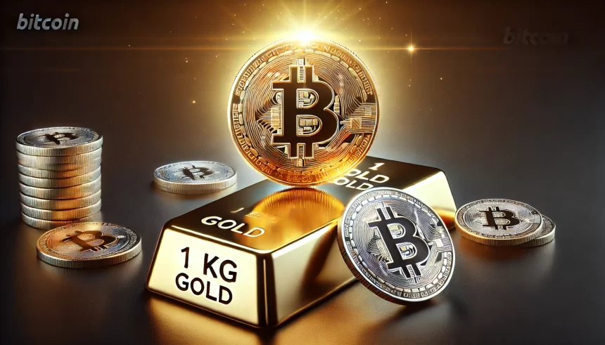 Bitcoin supera Ouro e Prata: Valor de mercado do Cripto ativo ultrapassa 1kg de Ouro