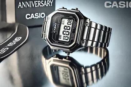 Casio lança relógio digital em formato de anel para celebrar 50 anos de história