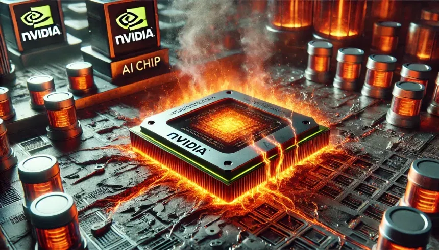 Chip de IA da NVIDIA em Xeque: Superaquecimento pode reduzir o potencial do Blackwell