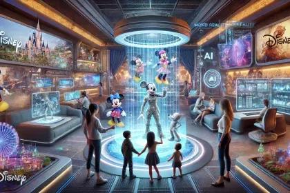 Disney cria unidade de tecnologia para transformar realidade mista e IA no futuro do entretenimento