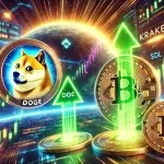 DOGE e SOL disparam na Kraken enquanto Bitcoin flerta com a marca dos US$ 100 mil