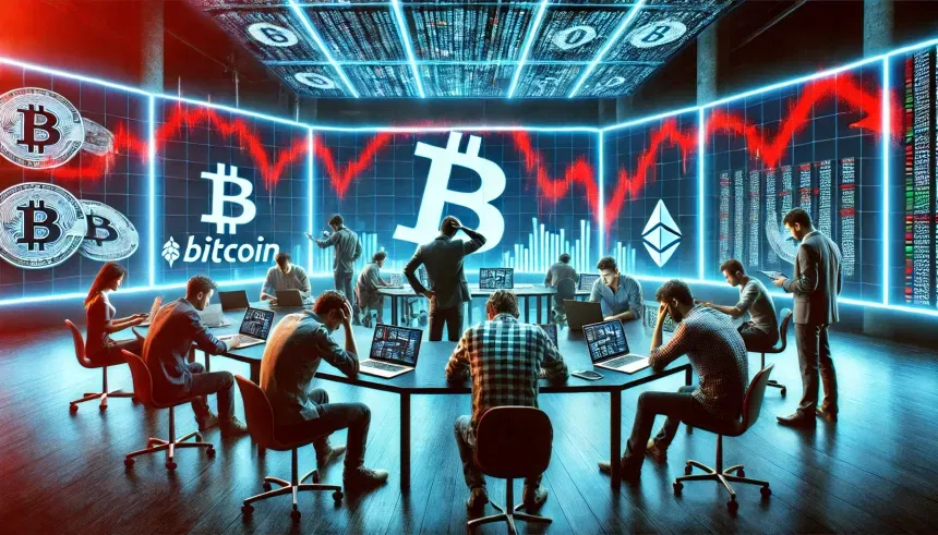 Investidores de Bitcoin em Alerta: Sinais de venda indicando recuo no mercado