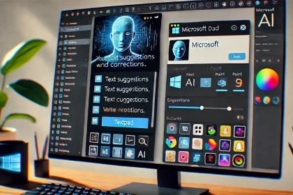 Microsoft lança ferramentas de IA para edição de texto e imagem no Notepad e Paint