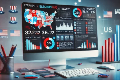 Perplexity lança Election Hub, ferramenta de IA para acompanhar eleição nos EUA