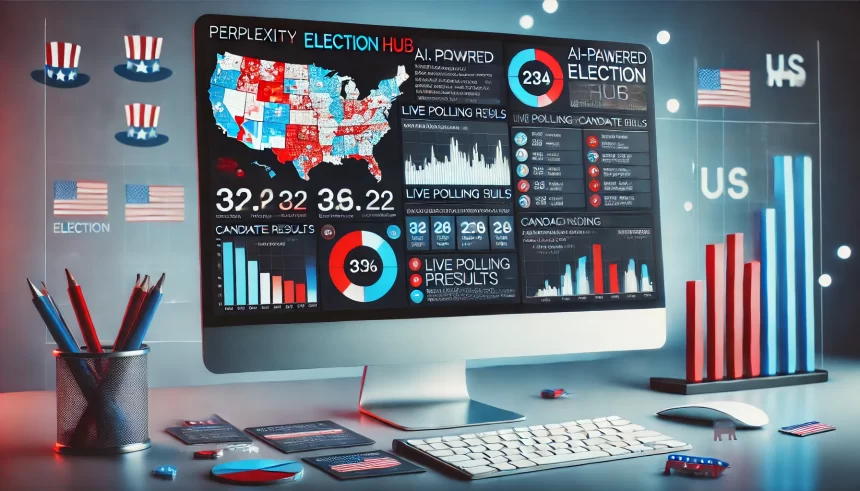 Perplexity lança Election Hub, ferramenta de IA para acompanhar eleição nos EUA