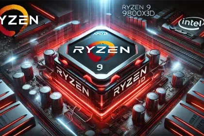 Ryzen 9 9800X3D da AMD: Nova potência contra as CPUs gamer da Intel