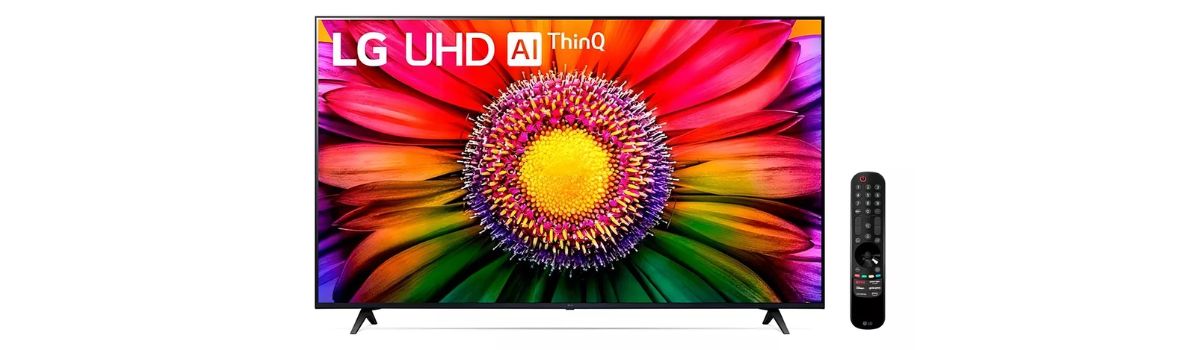 Smart TV LG 50” LED 4K com multiconexão em promoção