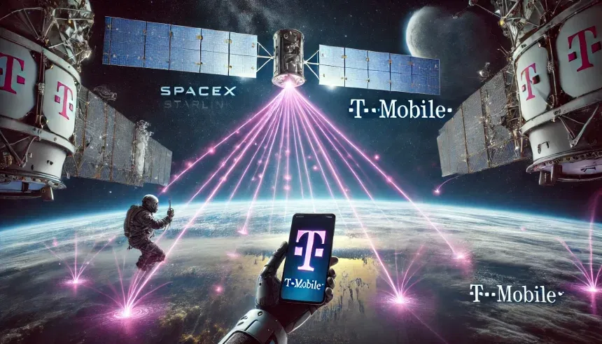 SpaceX e T-Mobile recebem autorização para oferecer conexão celular via satélites Starlink