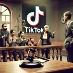 TikTok é alvo de ação judicial na França por impacto na saúde mental de jovens