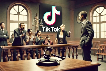 TikTok é alvo de ação judicial na França por impacto na saúde mental de jovens