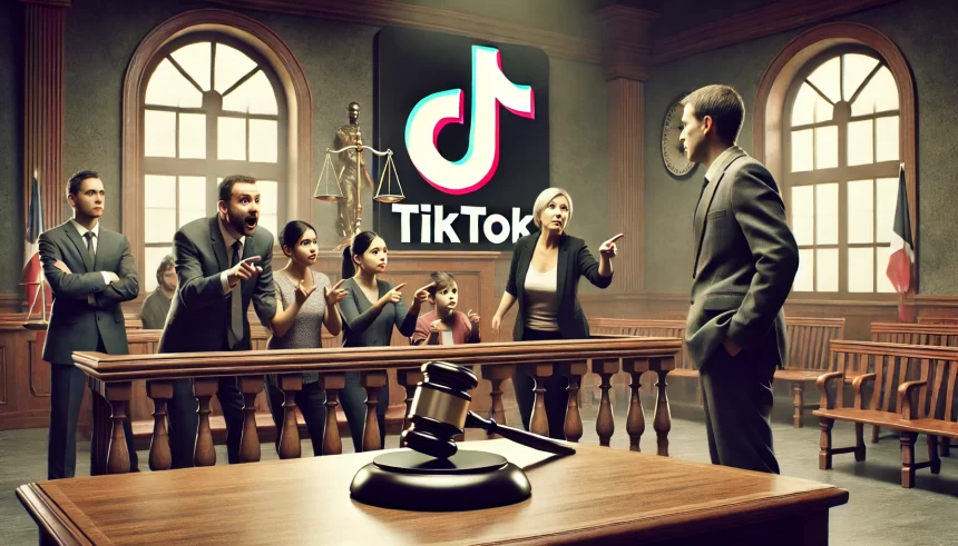 TikTok é alvo de ação judicial na França por impacto na saúde mental de jovens