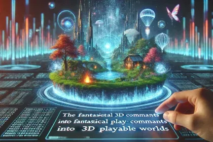 Genie 2 cria fantásticos ambientes 3D jogáveis apenas com comandos de texto