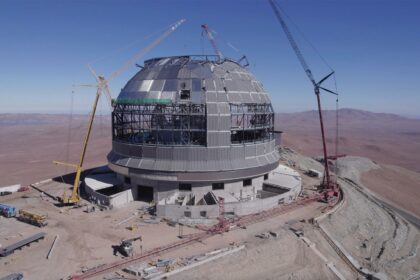 Maior telescópio do mundo 'Extremely Large Telescope' começa a ganhar forma no Chile