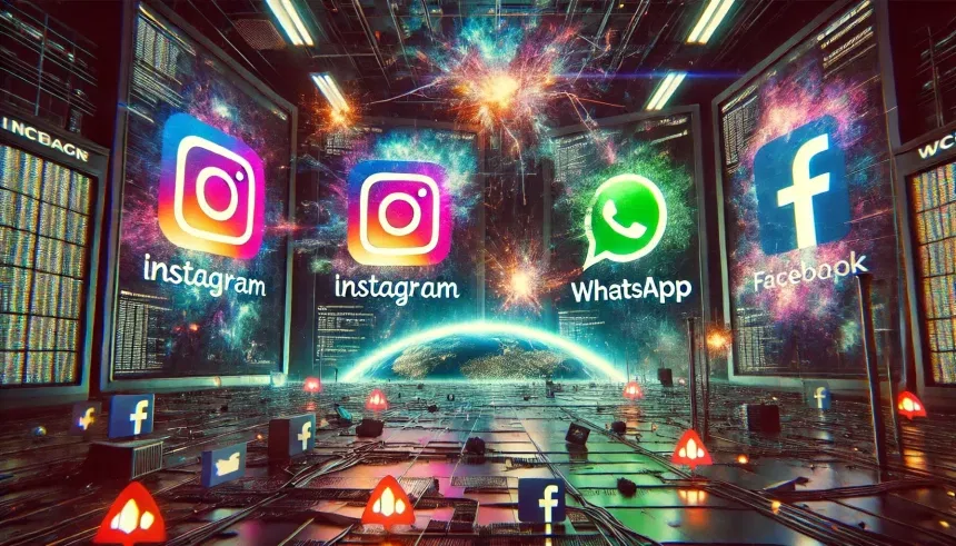 Meta fora do Ar: Instagram, facebook e whatsApp sofrem grande interrupção global