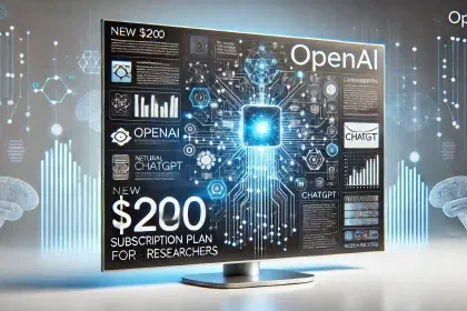 OpenAI anuncia nova assinatura ChatGPT de US$ 200 para pesquisadores