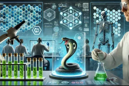 Cientistas desenvolvem antídotos para veneno de cobra usando Inteligência artificial