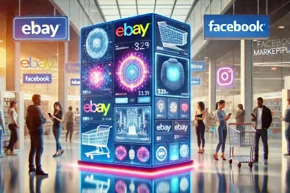 Compras Facilitadas: Meta testa integração do eBay no Facebook Marketplace