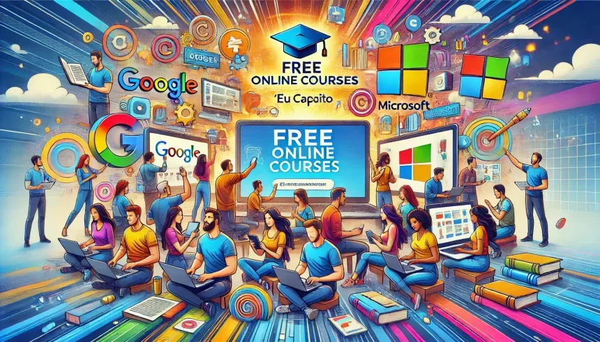 Eu Capacito oferece cursos grátis do Google, Microsoft e mais