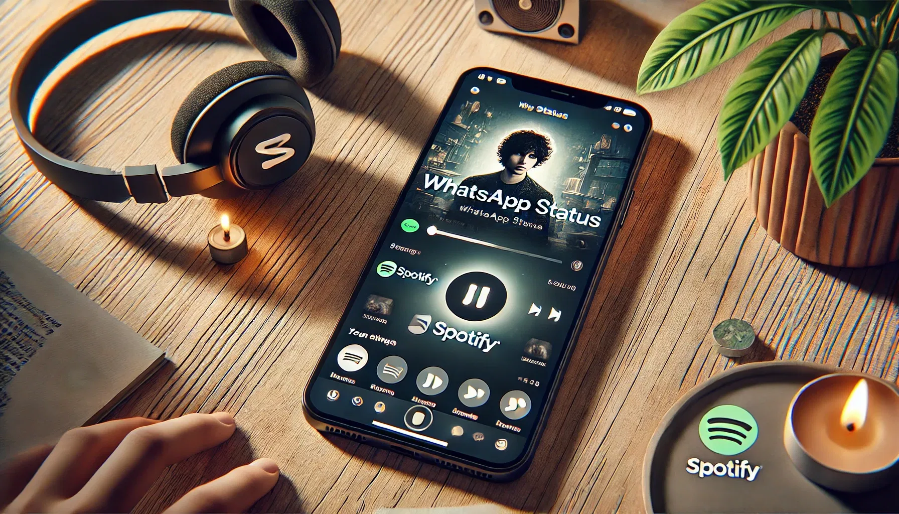 WhatsApp vai exibir músicas do Spotify nos Status em nova atualização