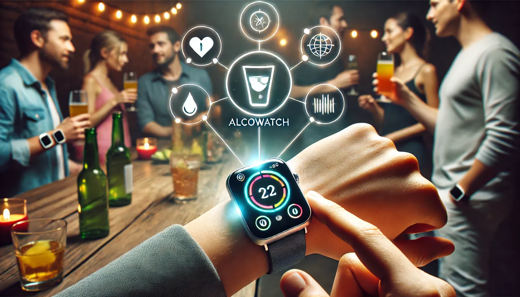 AlcoWatch: app de smartwatch monitora consumo de álcool em tempo real