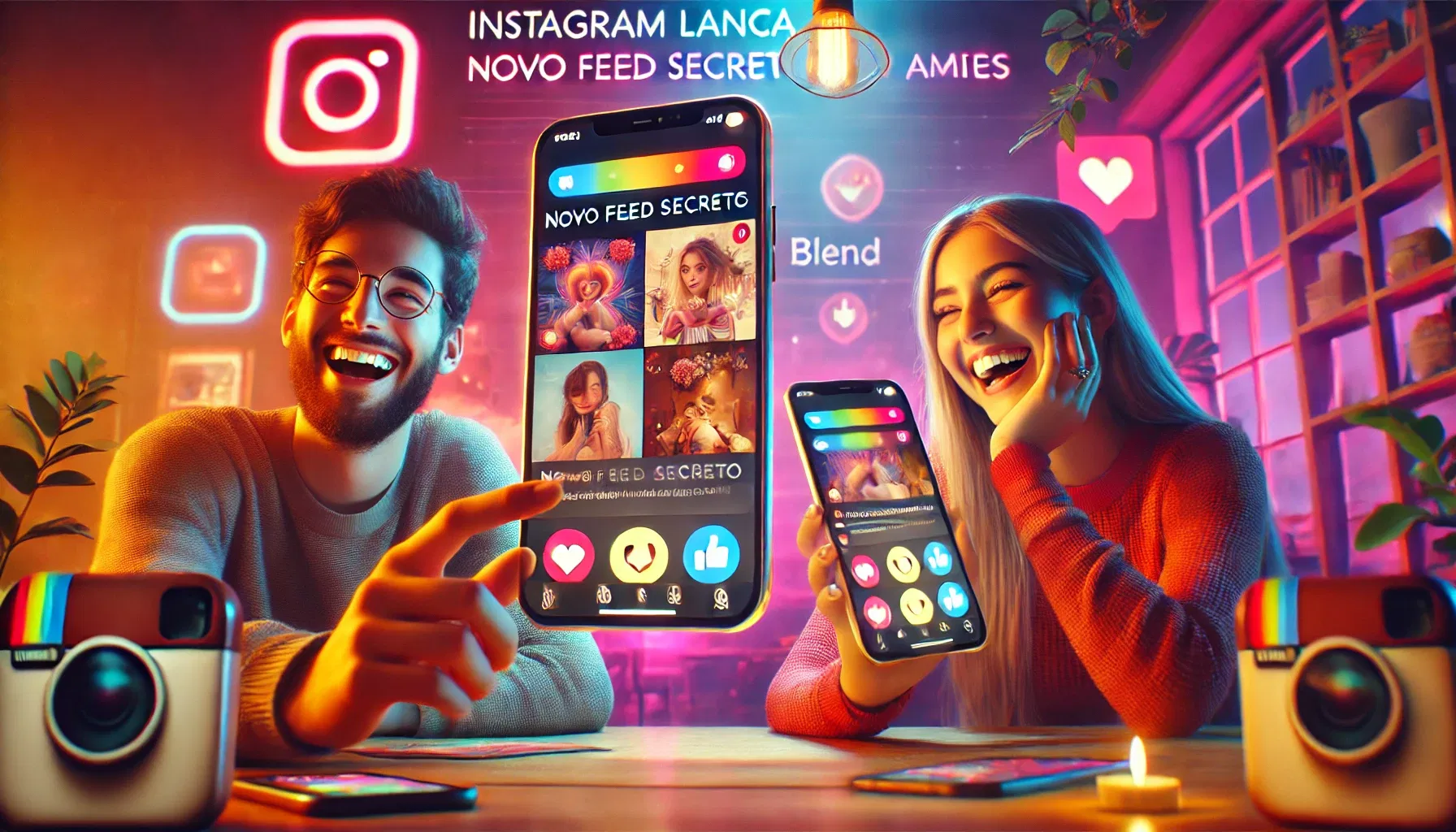 Instagram lança Blend: Novo feed secreto para você e seus amigos