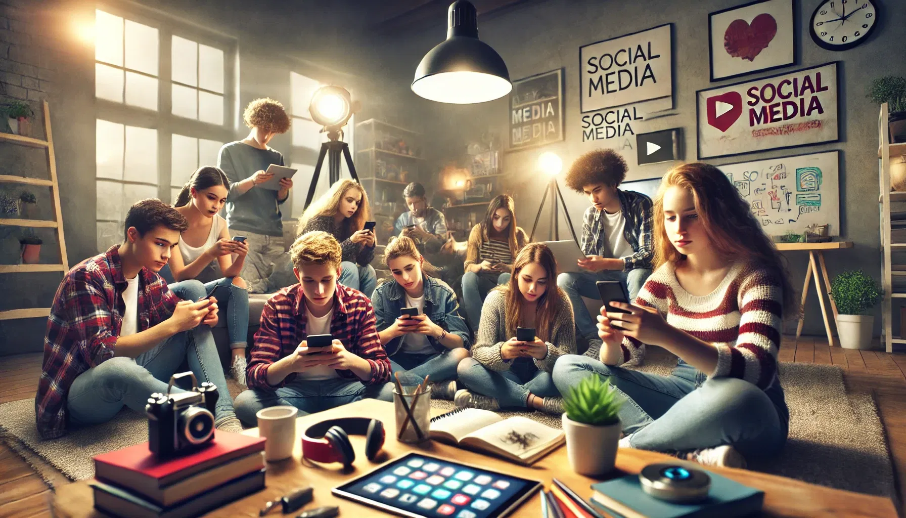 Relatório revela que redes sociais também podem ser benéficas para adolescentes