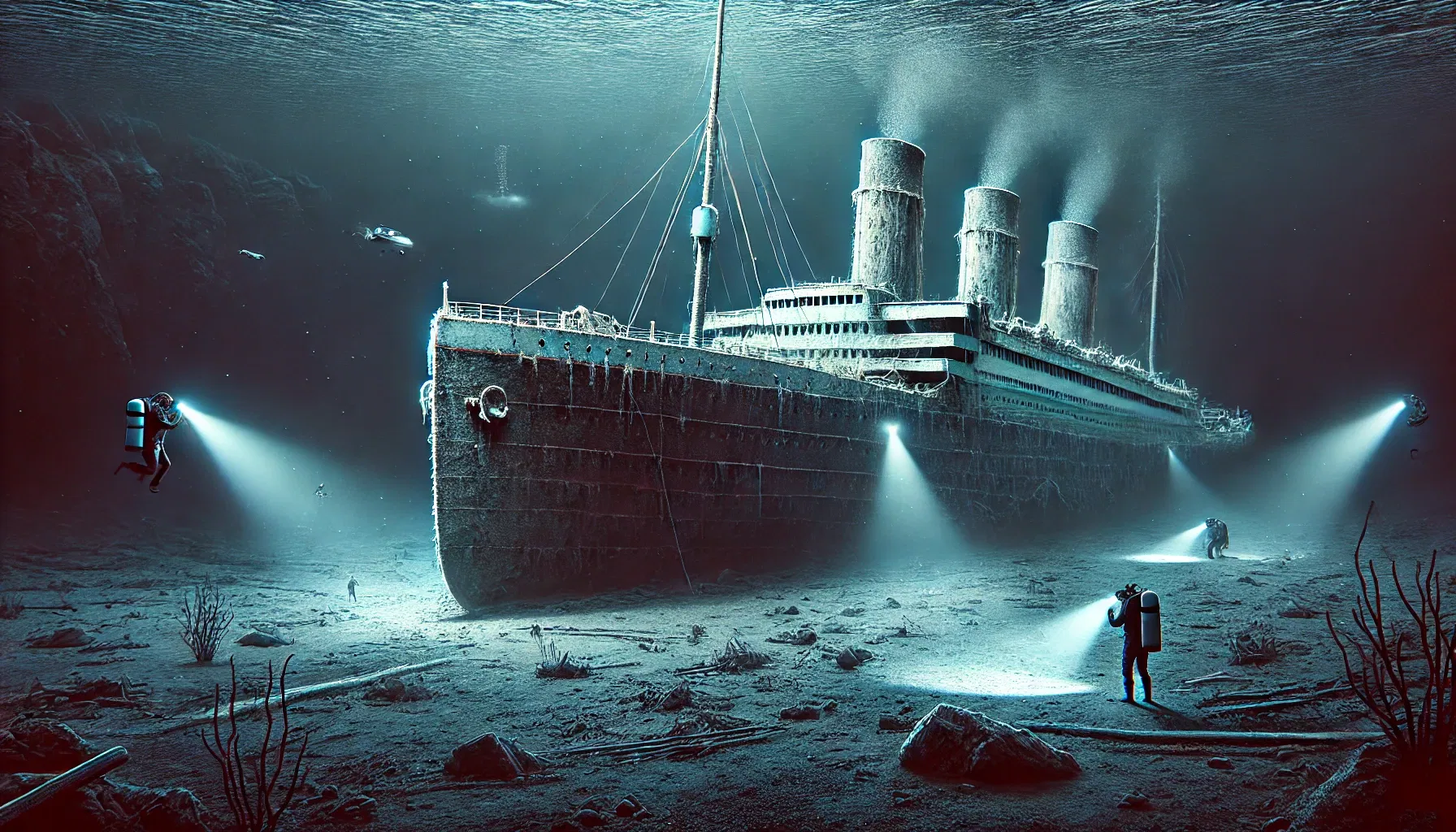 Réplica 3D do Titanic revela novos detalhes sobre o naufrágio